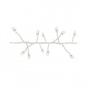 Ghirlanda di Luci LED Bianco Bianco Caldo 1,5 m