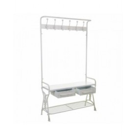 Ingresso Alexandra House Living Bianco 39 x 183 x 104 cm