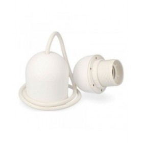 Portalampada EDM E44310 Bianco