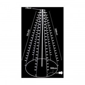 Ghirlanda di Luci LED Bianco (2 m)