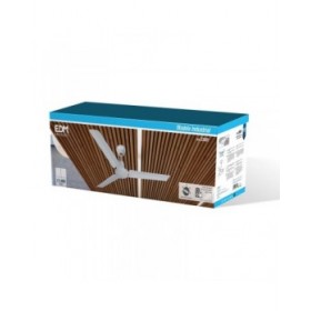 Ventilatore da Soffitto EDM 33981 Bianco 60 W Ø 140 cm industriale