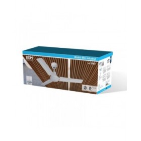 Ventilatore da Soffitto EDM 33982 Bianco 60 W Ø 120 cm Mini industriale