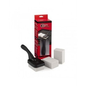 Spazzola di Pulizia per Barbecue Cleaning Block Grigio 27 cm