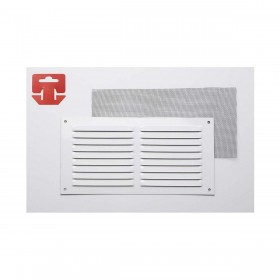 Griglia Fepre Zanzariera Laccato Alluminio Bianco (30 x 15 cm)