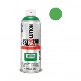 Vernice spray Pintyplus Evolution RAL 6018 400 ml Yellow Green