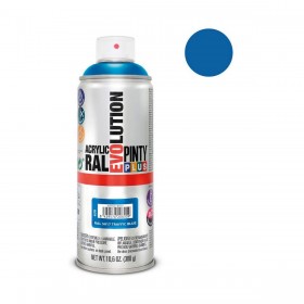 Vernice spray Pintyplus Evolution RAL 5017 400 ml Traffic Blue