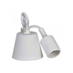 Plafoniera Stagna LED EDM 32420 Bianco 60 W E27