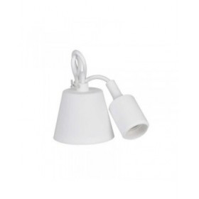 Plafoniera Stagna LED EDM 32420 Bianco 60 W E27