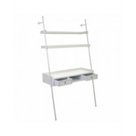 Scrivania con scaffali Alexandra House Living Bianco 45 x 188 x 107 cm