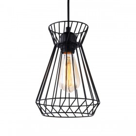 Lampadario EDM 32119 Nero 60 W
