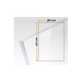 Distintivo Compossar Trasparente 3 mm Metacrilato 29 x 43 cm