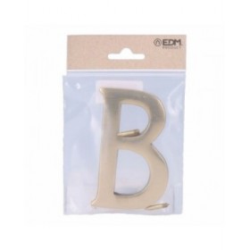 Lettera EDM 85622 B 10 cm Multicolore Plastica