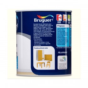 Vernice Bruguer 5298130 750 ml Smalto per finiture