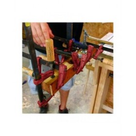 Morsetto Piher M-12 02012 Acciaio legno di faggio 12 cm