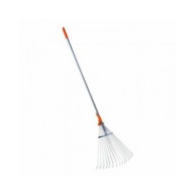 Rastrello per Raccogliere le Foglie Stocker Manico Telescopico 1,6 m
