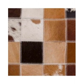 Puff Alexandra House Living Pelle 40 x 40 x 40 cm