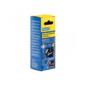 Rivetto Rapid 5000389 Punta da trapano Ø 4,8 x 14 mm Alluminio (50 Unità)