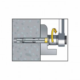 Scatola a viti CELO 10 x 60 mm 20 Unità Zincato