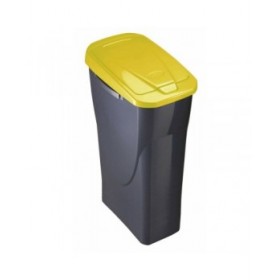 Secchio per Raccolta Differenziata Mondex Ecobin Giallo Con coperchio