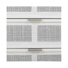 Comodino Alexandra House Living Bianco 36 x 71 x 42 cm