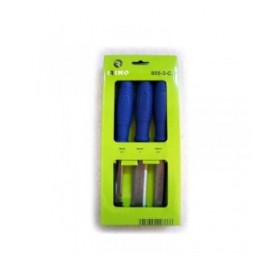Set di scalpelli Irimo 805-3-c 3 Pezzi 12 mm 18 mm 25 mm Acciaio