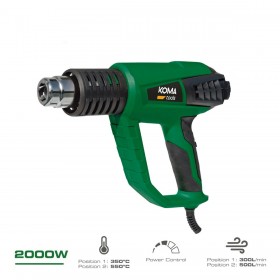 Pistola ad aria calda Koma Tools 2000 W