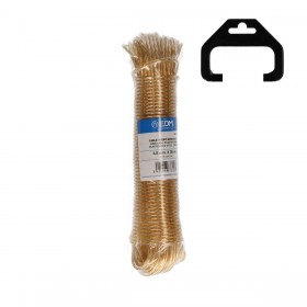 Corda di cavo EDM 87810 Oro Dorato Acciaio 3,8 mm x 25 m