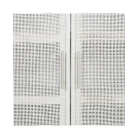 Armadio Alexandra House Living Argentato white wedding Bambù Legno MDF 37 x 101 x 80 cm
