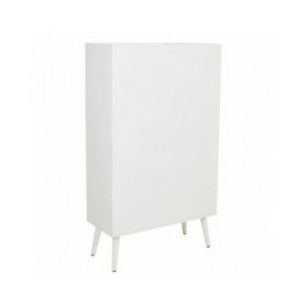 Armadio scarpiera Alexandra House Living Bianco 32 x 120 x 70 cm Griglia