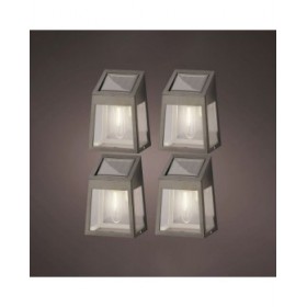 Applique da Parete Lumineo 898174 5 Lm Solare Luce LED (4 Unità)