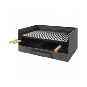 Barbecue Imex el Zorro Centrotavolo Grill Carbone Nero Acciaio inossidabile 61 x 40 x 32 cm
