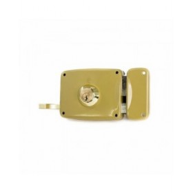 Serratura Lince 5125a-95125ahe08d Sovrapporre Acciaio Destra 80 mm