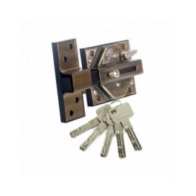 Chiavistello di sicurezza Lince 7930r-97930rbi Bronce