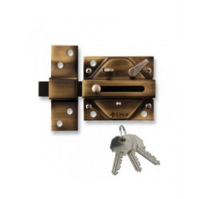 Chiavistello di sicurezza Lince 2930-92930bi Tradizionale Bronce