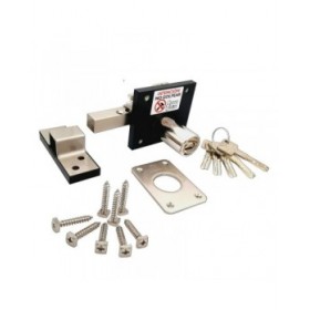 Chiavistello di sicurezza Lince 7930r-97930rcm Mat Cromato
