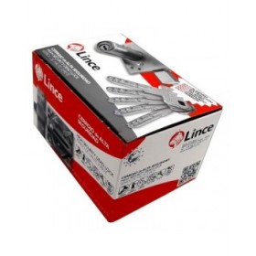 Chiavistello di sicurezza Lince 7930r-97930rcm Mat Cromato