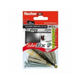 Kit di fissaggio Fischer Solufix 502690 Televisione Microonde 10 Pezzi