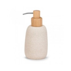 Dispenser di Sapone Andrea House 280 ml Cenere Arenaria (Ø 8 x 17 cm)