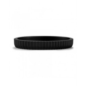 Portasapone Andrea House Nero Mat Resina (13,5 x 9 x 2 cm)