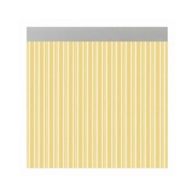 Tenda Acudam Ferrara Porte Giallo Trasparente Esterno PVC Alluminio 90 x 210 cm