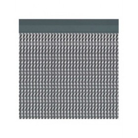 Tenda Acudam Manacor Porte Argentato Esterno PVC Alluminio 90 x 210 cm
