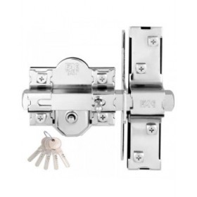 Chiavistello di sicurezza Fac 946-rp/80 UVE Anti-Bumping nichel Acciaio 50 mm