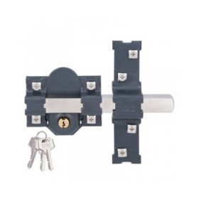 Chiavistello di sicurezza Fac 301-l/80 Acciaio Grigio scuro 50 mm 80 mm