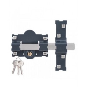 Chiavistello di sicurezza Fac 101-l/105 b Acciaio Grigio scuro 70 mm 105 mm