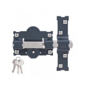 Chiavistello di sicurezza Fac 101-r/105 b Acciaio Grigio scuro 70 mm 105 mm