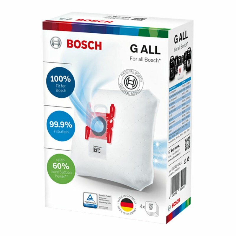 Sacchetto di Ricambio Universale per Aspirapolvere BOSCH BBZ41FGALL