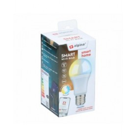 Lampadina Intelligente Alpina RGB Wi-Fi 9 W E27 2700-6500 K 806 lm