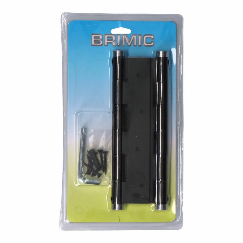 Cerniera Micel BS10 M57002 Nero Alluminio 180 x 33 mm Doppia azione