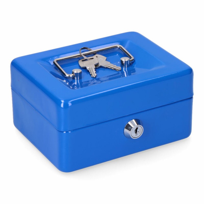 Cassetta di raccolta Micel CFC09 M13391 Azzurro Acciaio 15,2 x 11,8 x 8 cm