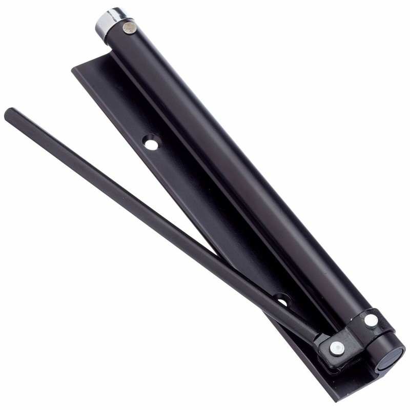 Chiudiporta Micel MC02 NE m57202 Nero Alluminio 165 mm 20 x 3 cm Bacino